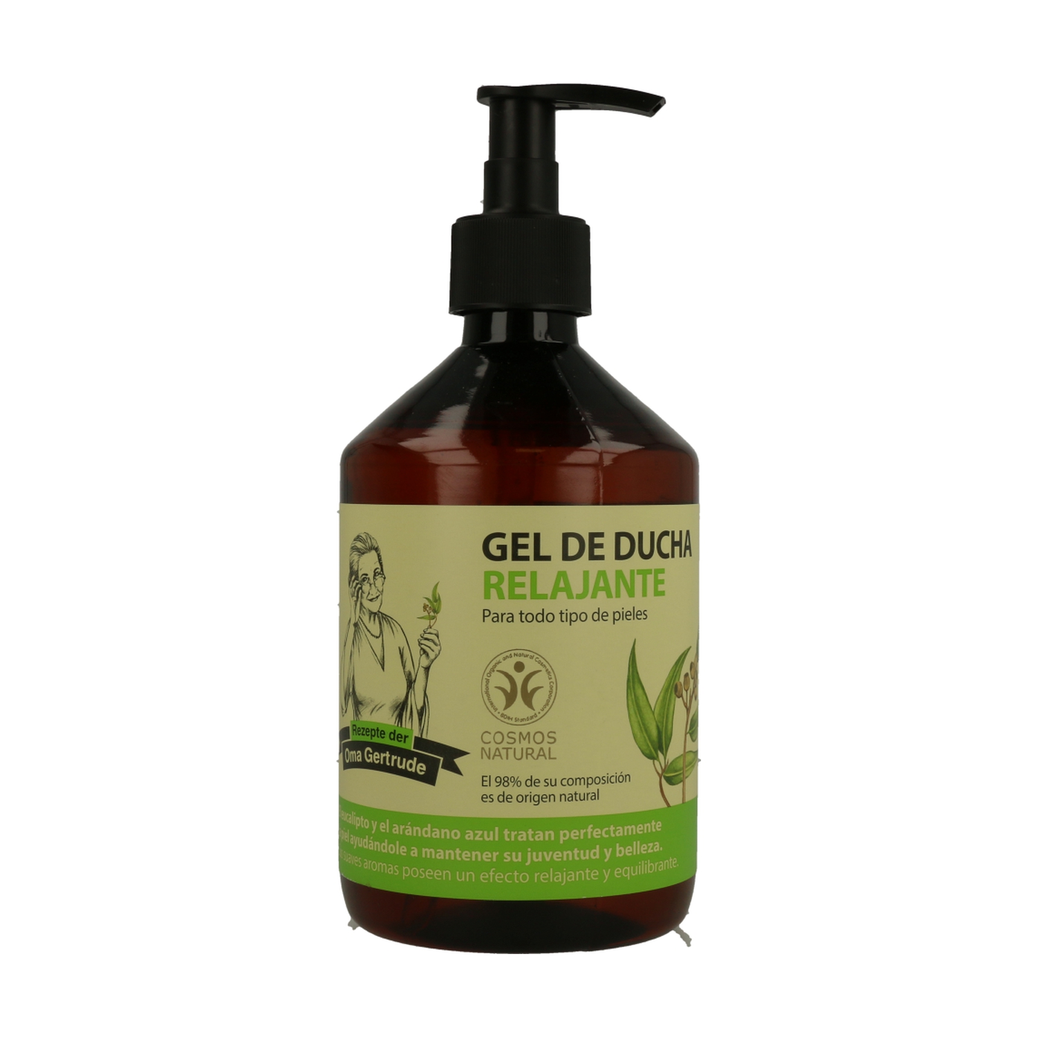 Gel de ducha relajante