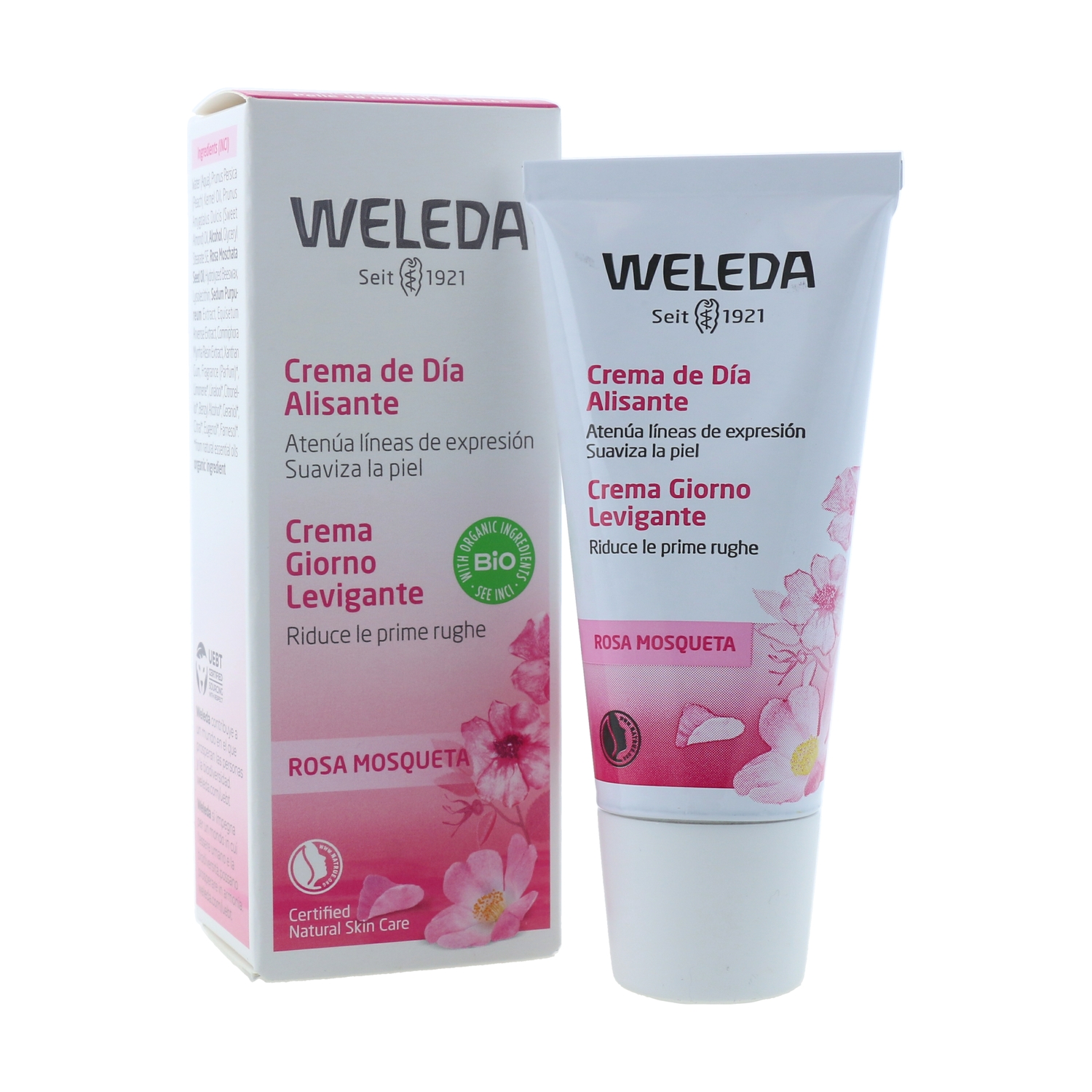 Crema de día Alisante Rosa Mosqueta