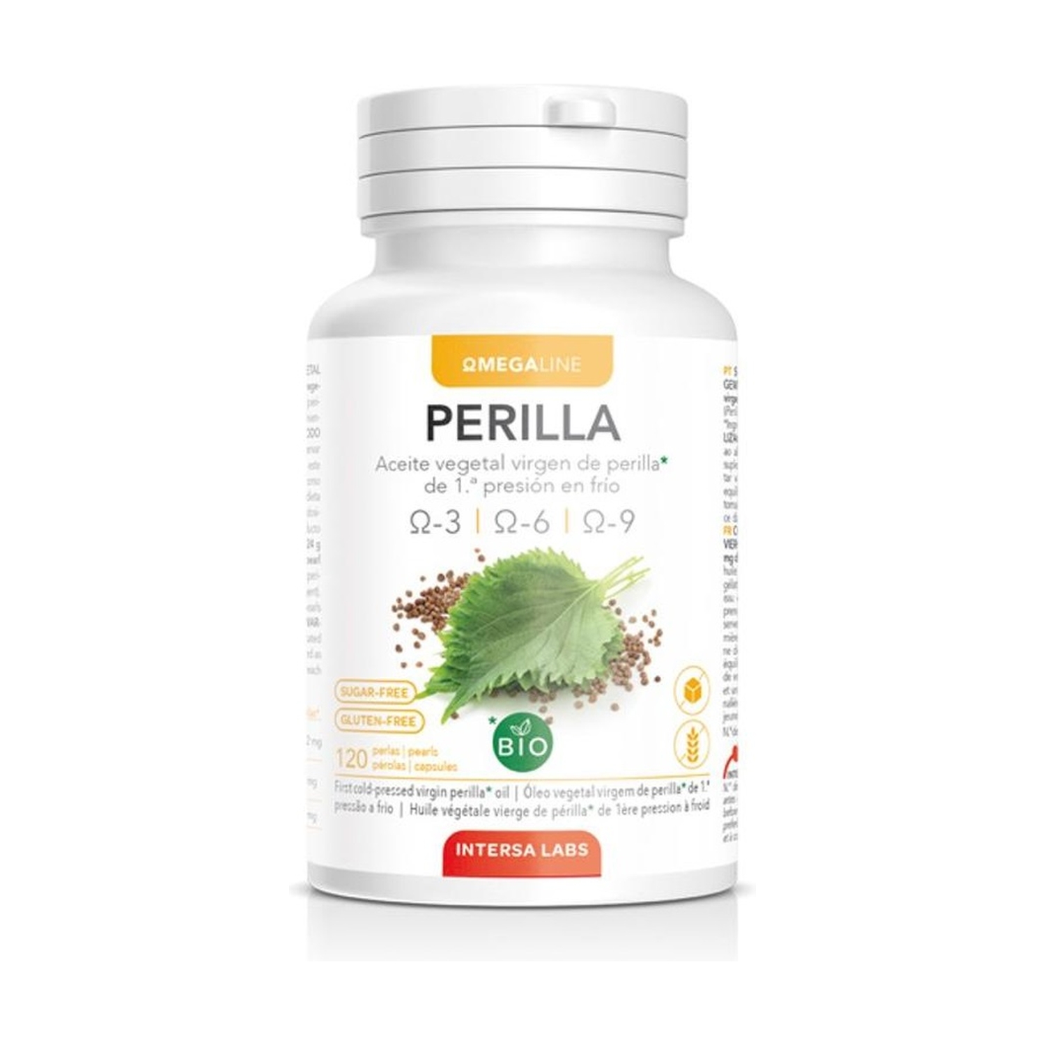 Perilla aceite vegetal virgen omega 3, 6, 9