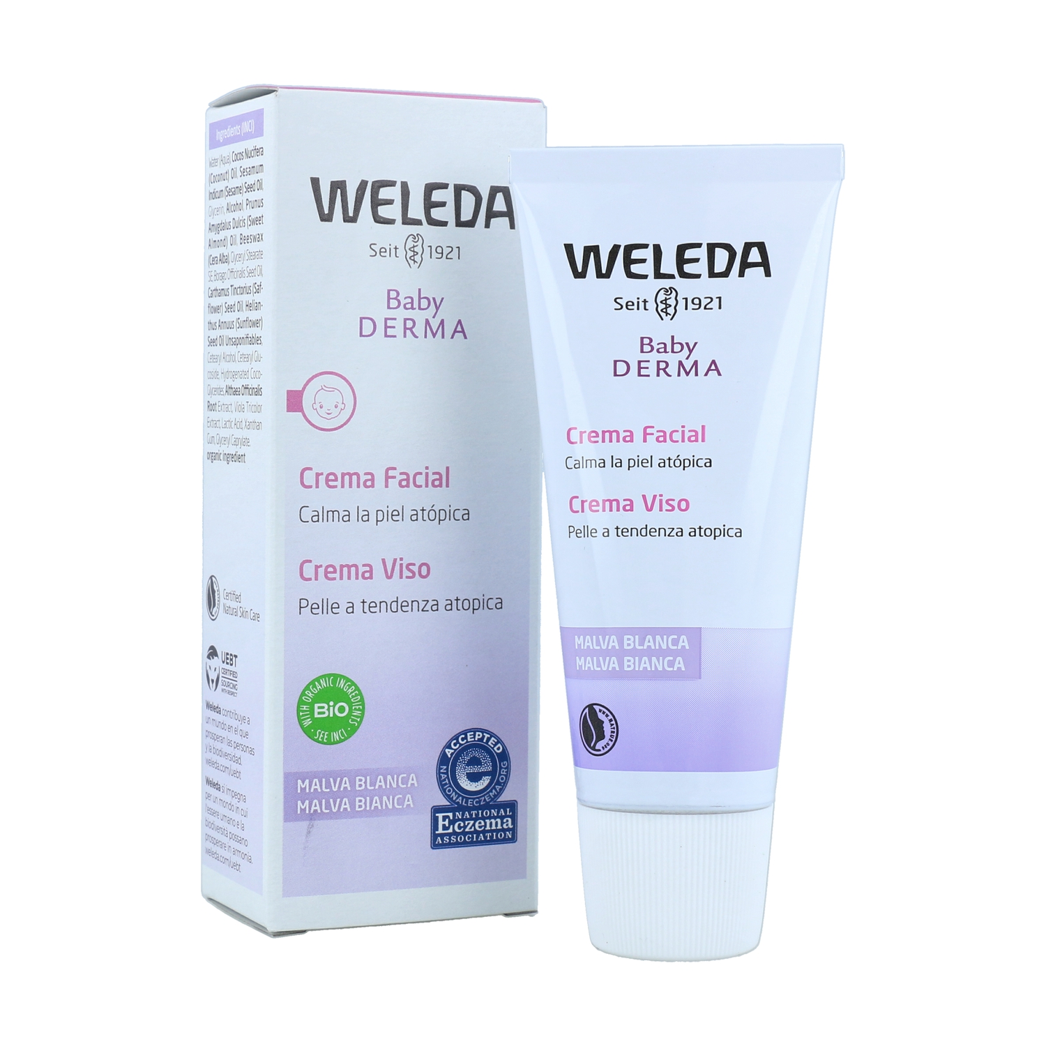 Crema Facial Malva Blanca