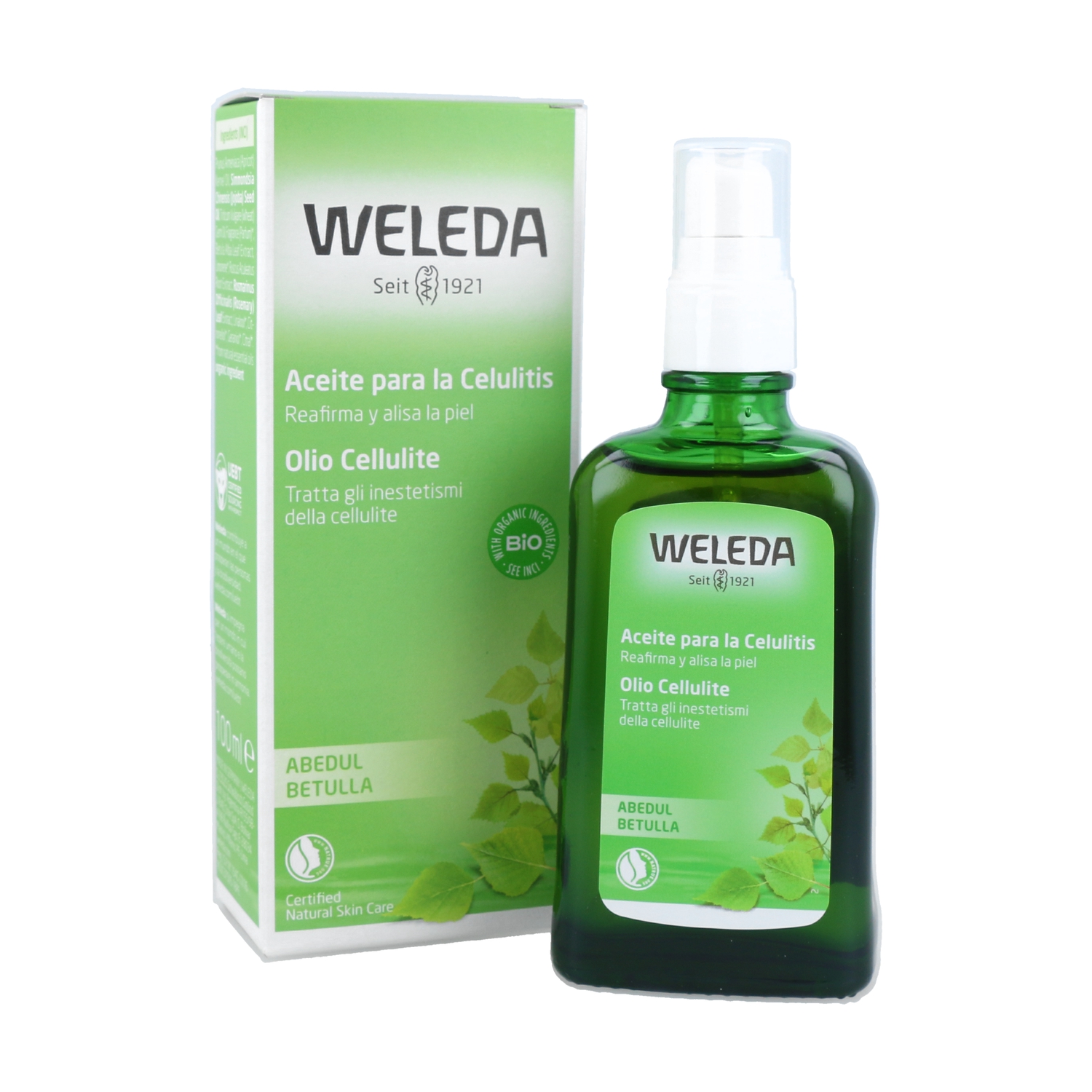 Aceite de Abedul para la Celulitis