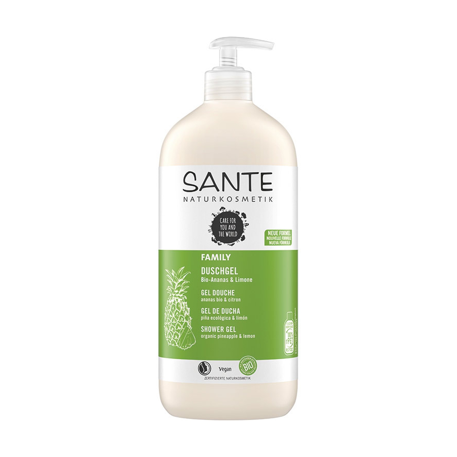 Gel de ducha bio piña y limón