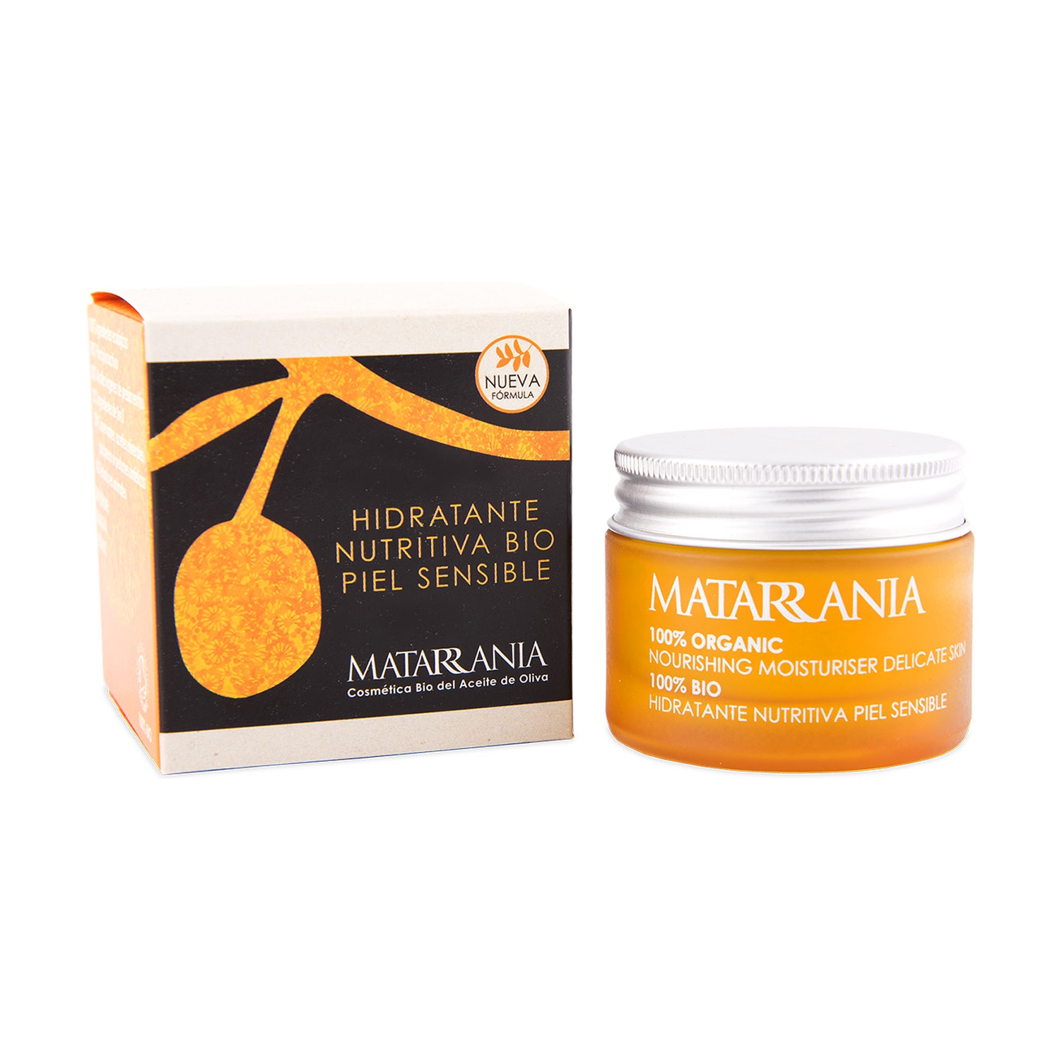 Crema Hidratante Nutritiva para Piel Sensible