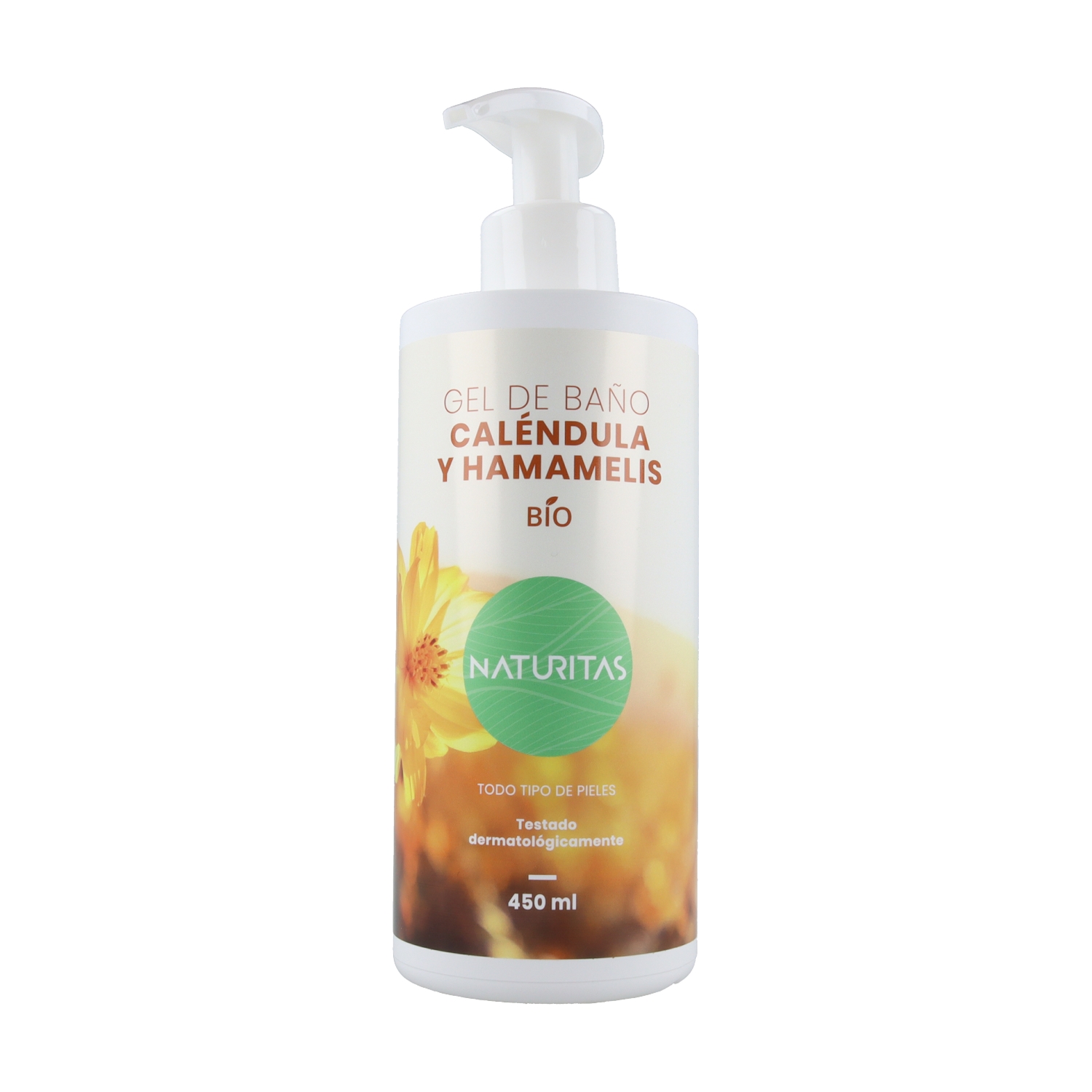 Gel de baño caléndula pieles sensibles Bio