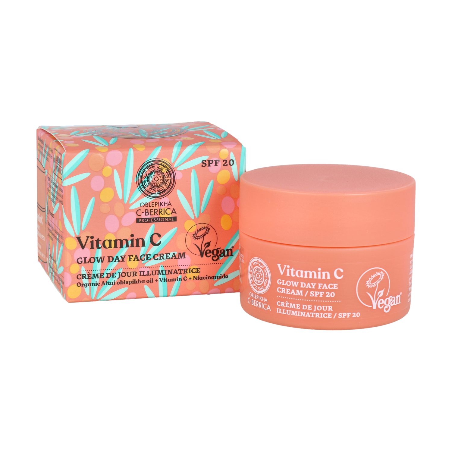 Crema Facial De Día Iluminadora Oblepikha C-Berrica SPF 20