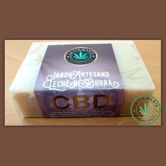 Jabón CBD Leche de Burra