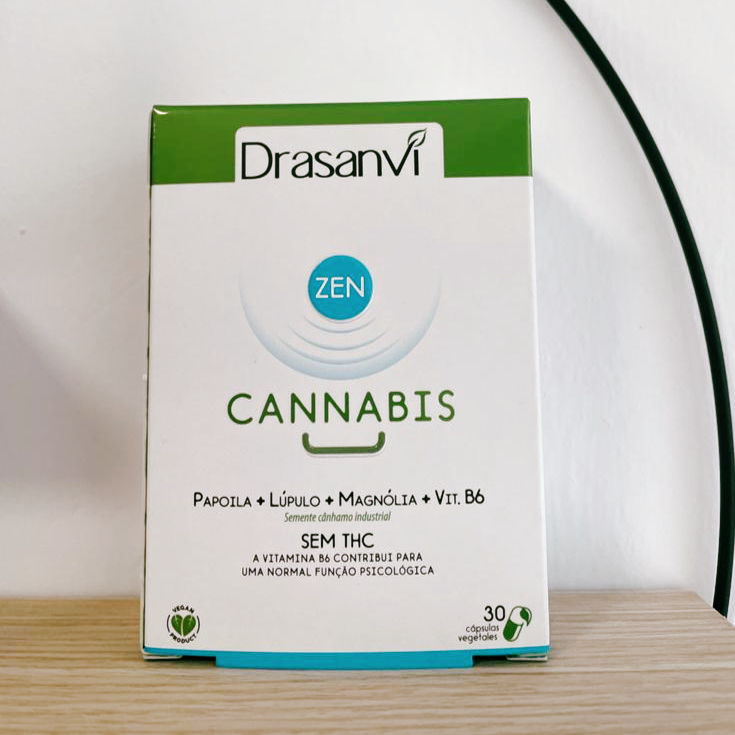 Suplemento cannabis Zen azul 30 cáps.