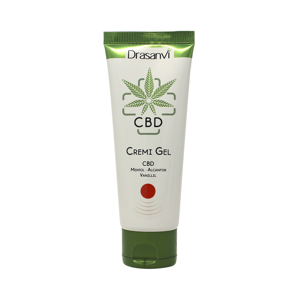 Cremi Gel con Cbd de mentol, alcanfor y vainillil