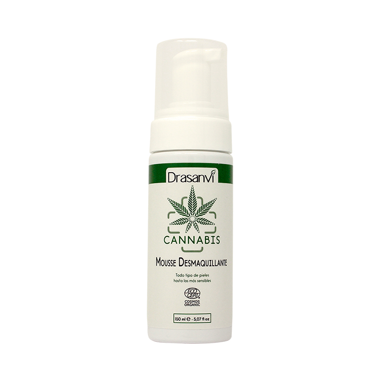 Mousse desmaquillante 150ML Cannabis