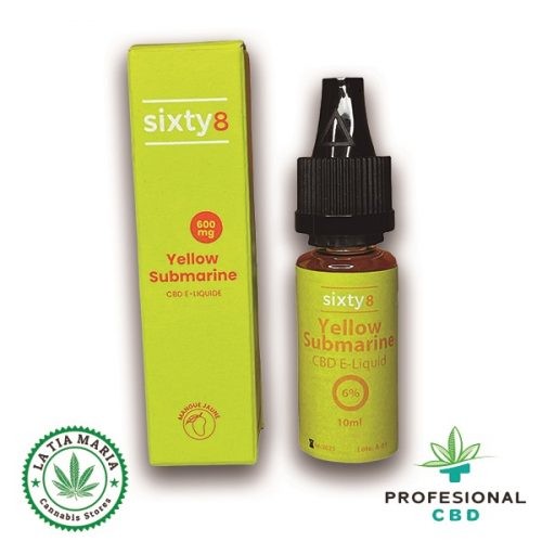 E- Liquid 6% CBD Yellow Submarine